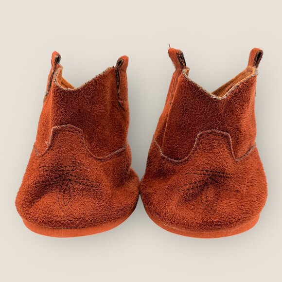 Build-A-Bear Brown Cowboy Boots Soft Suede Shoes Western BAB Woody - Picture 1 of 6